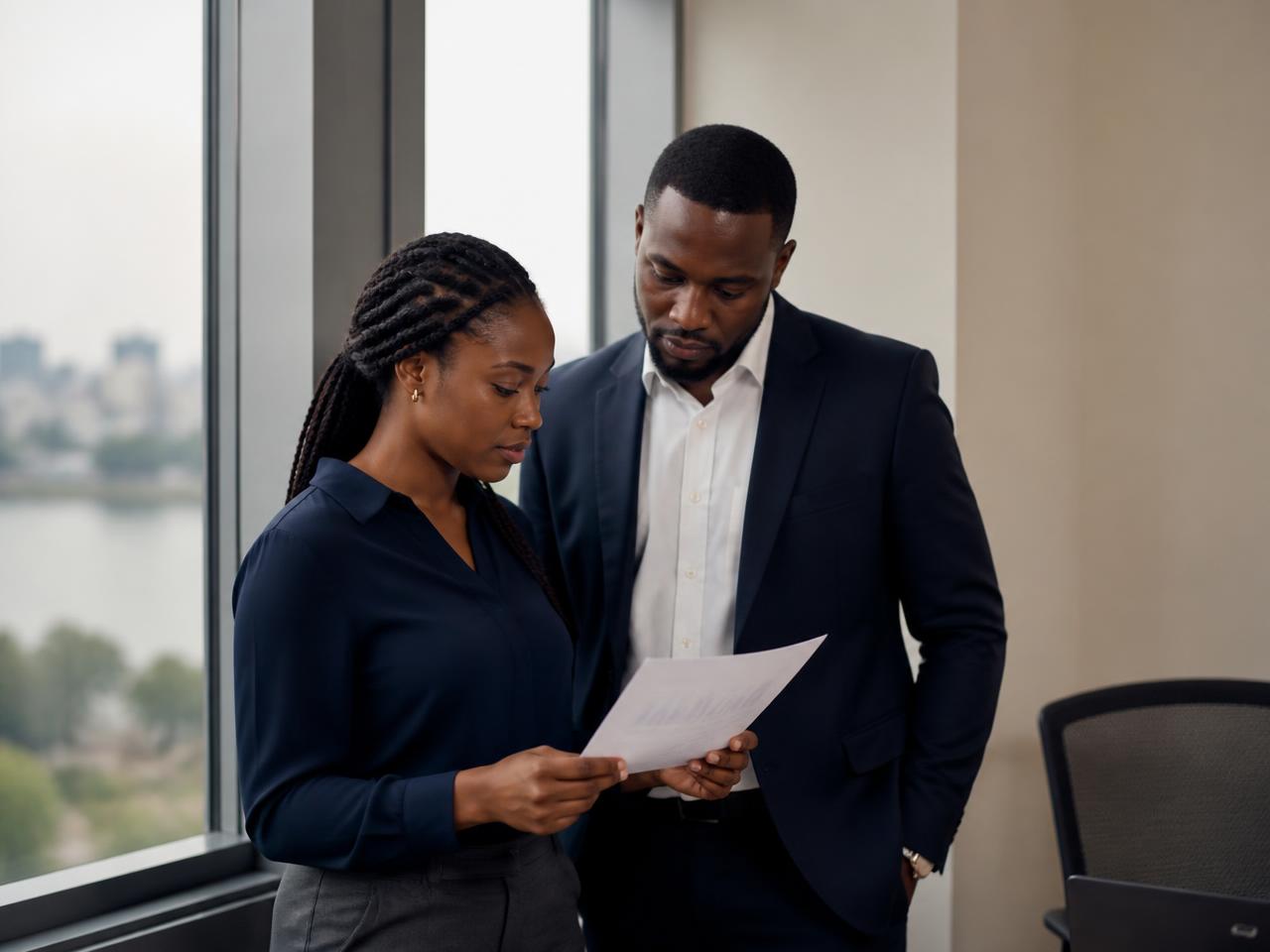 WealthPath Collective members in a Lagos office